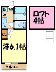 ラ・メール溝の口の物件間取画像